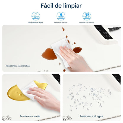 Tapete Calentador de Comidas Eléctrico Plegable - Disfruta de cada comida caliente, como recién servida, de principio a fin🎁SOLO POR HOY 30%DCTO Y ENVIO PRIORITARIO