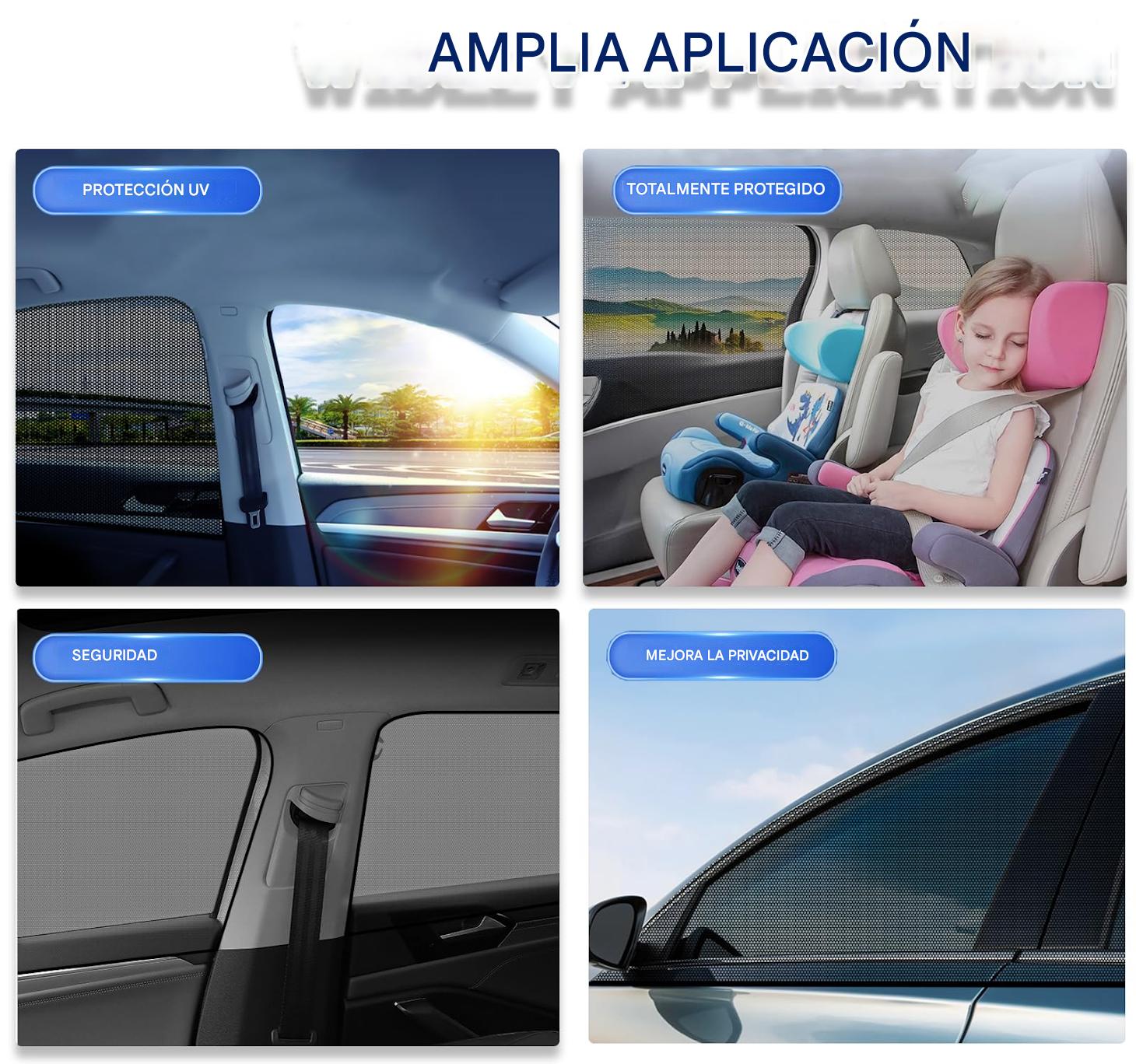 Malla universal protectora de mosquitos y rayos UV para ventana  — protege a tu familia en cada trayecto 🎁OFERTA UNICA PACK X6 UNIDADES CON 40%DCTO