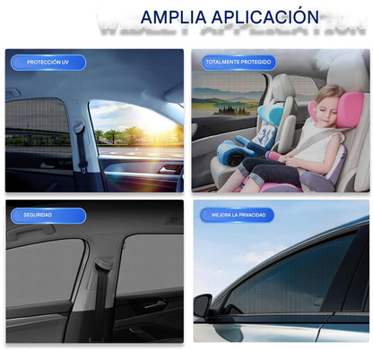 Malla universal protectora de mosquitos y rayos UV para ventana  — protege a tu familia en cada trayecto 🎁OFERTA UNICA PACK X6 UNIDADES CON 40%DCTO