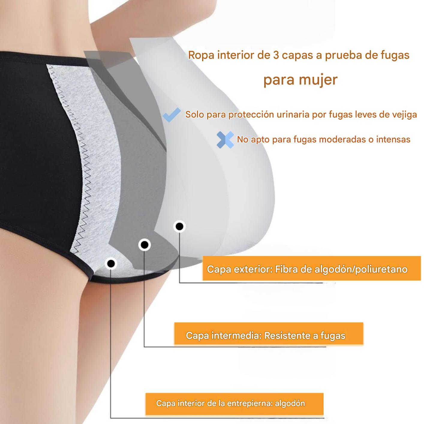 Panti absorbente para incontinencia leve - comodidad y seguridad en cada movimiento 🎁HIPER AHORRO PACK X 3U Y PAGO CONTRA ENTREGA