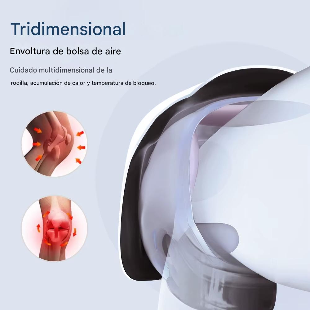 Masajeador eléctrico de rodilla con terapia de calor y vibración - Recupera el movimiento y alivia el dolor con una sensación de descanso real🔥MEGA OFERTA SOLO HOY 50%DCTO